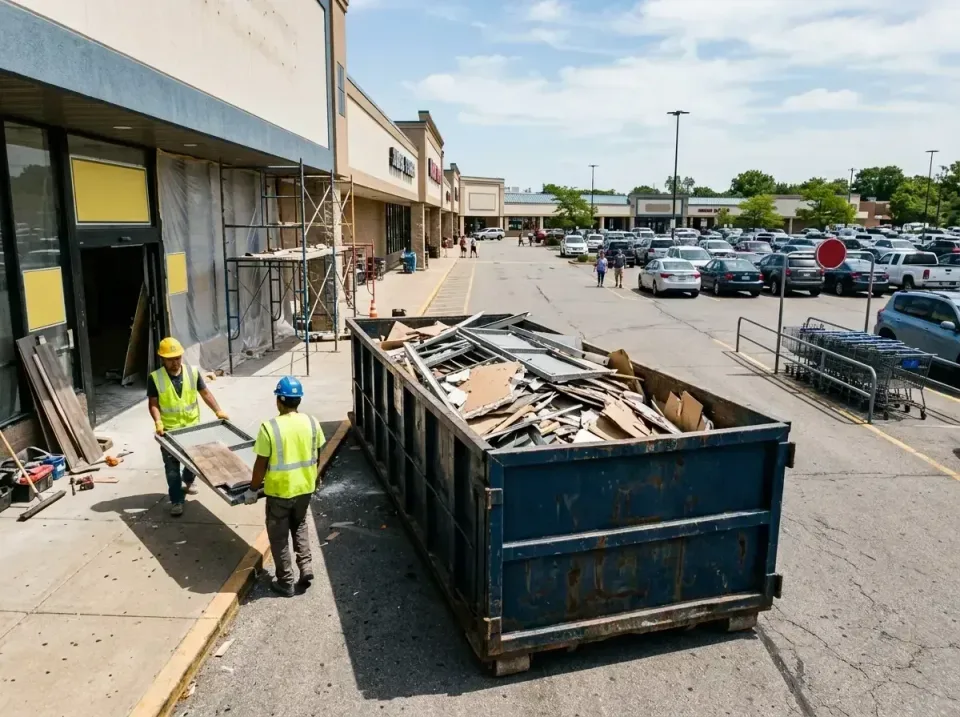 retail-store-renovation-debris-003 — frequently asked questions, Roll-off Dumpster Rentals in Apple Valley, OH